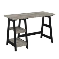 Designs2Go Trestle Desk With Shelves - Breighton Home 31 Designs2Go Trestle Desk With Shelves - Breighton Home -HOMCOM Store GUEST 90586636 b0dd 40ee bbf8 ea6a12b7038b