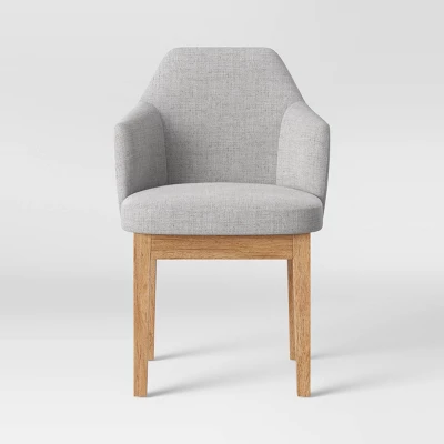 Kinston Curved Back Upholstered Dining Chair - Threshold™ 2 Kinston Curved Back Upholstered Dining Chair - Threshold™ - Image 2