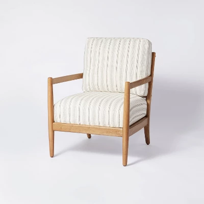 Park Valley Ladder Back Wood Arm Accent Chair - Threshold™ Designed With Studio McGee 8 Park Valley Ladder Back Wood Arm Accent Chair - Threshold™ Designed With Studio McGee - Image 8