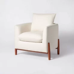 Elroy Faux Shearling Accent Chair With Wood Legs - Threshold™ Designed With Studio McGee 20 Elroy Faux Shearling Accent Chair With Wood Legs - Threshold™ Designed With Studio McGee -HOMCOM Store GUEST 92cdde9c f944 4b57 a938 462963d536a2