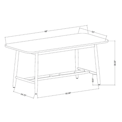 Shaker Dining Table - Natural - Hearth & Hand™ With Magnolia 4 Shaker Dining Table - Natural - Hearth & Hand™ With Magnolia - Image 4