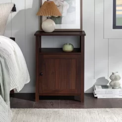 Georgia Single Door Storage Nightstand - Saracina Home 16 Georgia Single Door Storage Nightstand - Saracina Home -HOMCOM Store GUEST 94a76c8d b073 419f 9ead fe23e05656da