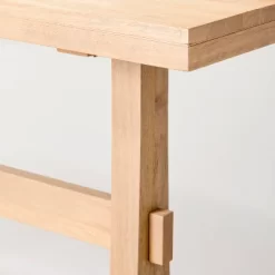 Pedestal Wood Console Table - Natural - Hearth & Hand™ With Magnolia 8 Pedestal Wood Console Table - Natural - Hearth & Hand™ With Magnolia -HOMCOM Store GUEST 9614c814 bcd3 4ab7 9d65 fe2f592c80db