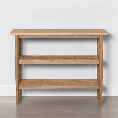 Wood & Cane Console Table - Hearth & Hand™ With Magnolia 2 Wood & Cane Console Table - Hearth & Hand™ With Magnolia - Image 2
