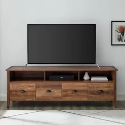 4 Drawer Farmhouse TV Stand For TVs Up To 80" - Saracina Home -HOMCOM Store GUEST 96a5e6bf bea8 466a b714 93192818c2e9