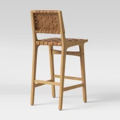 Ceylon Woven And Wood Barstool - Threshold™ 9 Ceylon Woven And Wood Barstool - Threshold™ -HOMCOM Store GUEST 97729f57 2dc0 4c9f 9157 318e2db4fc8f