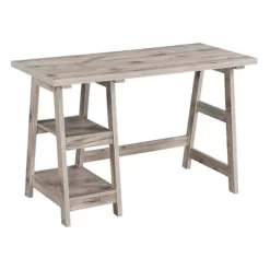Designs2Go Trestle Desk With Shelves - Breighton Home 21 Designs2Go Trestle Desk With Shelves - Breighton Home -HOMCOM Store GUEST 977bcb00 67e6 47e7 b6a3 d0e62bd351d6