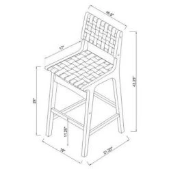 Ceylon Woven And Wood Barstool - Threshold™ 11 Ceylon Woven And Wood Barstool - Threshold™ -HOMCOM Store GUEST 9be68a40 6edf 484a 9f20 888ef67584b7