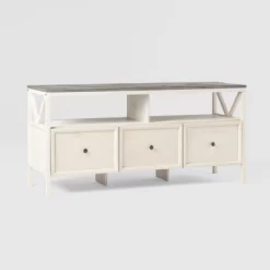 Farmhouse 3 Drawer Wood TV Stand For TVs Up To 65" - Saracina Home 37 Farmhouse 3 Drawer Wood TV Stand For TVs Up To 65" - Saracina Home -HOMCOM Store GUEST 9c05f01d 83d8 411e ae5d 3185861747c7