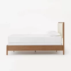 Elmira Bed Frame Brown - Threshold™ Designed With Studio McGee -HOMCOM Store GUEST 9f6d1b0c ca6b 4aff b48e ddd8d18cc88c