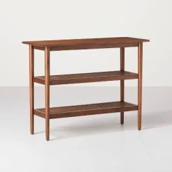 Wood & Cane Console Table - Hearth & Hand™ With Magnolia 21 Wood & Cane Console Table - Hearth & Hand™ With Magnolia -HOMCOM Store GUEST a1e151a3 535e 4b2f a21c 0379be492c53