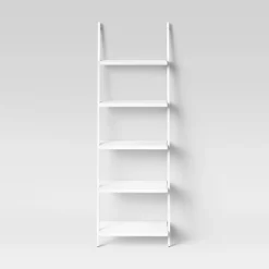 72" Loring 5 Shelf Leaning Bookshelf - Threshold™ 17 72" Loring 5 Shelf Leaning Bookshelf - Threshold™ -HOMCOM Store GUEST a23b32cc a606 41b2 a0b1 43ad83a8d609