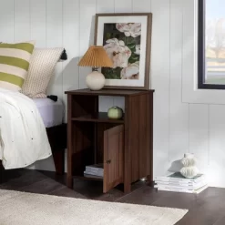 Georgia Single Door Storage Nightstand - Saracina Home 18 Georgia Single Door Storage Nightstand - Saracina Home -HOMCOM Store GUEST ab531eff 1655 4f5b 91fc 645d5a45fe06