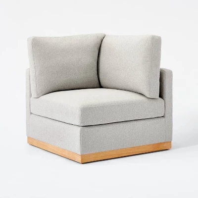 Woodland Hills Modular Sectional Corner Light Gray - Threshold™ Designed With Studio McGee 4 Woodland Hills Modular Sectional Corner Light Gray - Threshold™ Designed With Studio McGee - Image 4