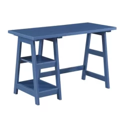 Designs2Go Trestle Desk With Shelves - Breighton Home 32 Designs2Go Trestle Desk With Shelves - Breighton Home -HOMCOM Store GUEST ae99fa3d b1bb 4f8b adb7 cdefd1a7b494