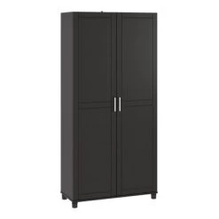 Welby 36" Utility Storage Cabinet - Room & Joy 24 Welby 36" Utility Storage Cabinet - Room & Joy -HOMCOM Store GUEST afb1af88 4def 465b b606 0e885670aa41