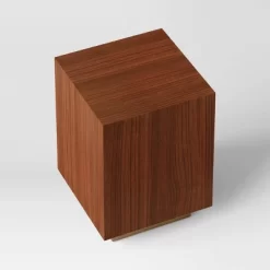 Wood And Metal Plinth Accent Table - Threshold™ -HOMCOM Store GUEST b0aa5303 be68 469f af51 3993844f9d1c
