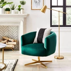 Morpho Swivel Armchair - Threshold™ 17 Morpho Swivel Armchair - Threshold™ -HOMCOM Store GUEST b2514eb0 3408 4ef9 89bc d5e9ce797978