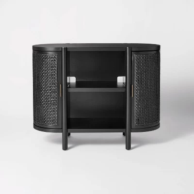 Portola Hills Caned Door Console With Shelves - Threshold™ Designed With Studio McGee 2 Portola Hills Caned Door Console With Shelves - Threshold™ Designed With Studio McGee - Image 2