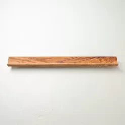 Wood Mantel Shelf Brown - Hearth & Hand™ With Magnolia -HOMCOM Store GUEST b375103b 0a5f 44e3 806d d3f04b451e10