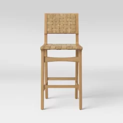 Ceylon Woven And Wood Barstool - Threshold™ 13 Ceylon Woven And Wood Barstool - Threshold™ -HOMCOM Store GUEST b47c260b 137b 44bc 8227 ee206ab69657