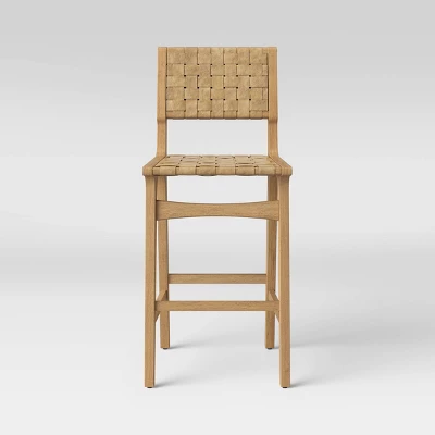 Ceylon Woven And Wood Barstool - Threshold™ 7 Ceylon Woven And Wood Barstool - Threshold™ - Image 7