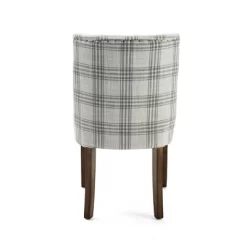 2pk Harman Contemporary Upholstered Plaid Dining Chairs Gray/Light Beige/Brown - Christopher Knight Home -HOMCOM Store GUEST b5f04c9f cfeb 4397 bdc8 4a2b3b6ea482