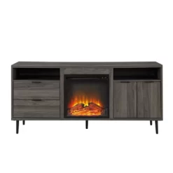 Ronan Modern Storage With Electric Fireplace TV Stand For TVs Up To 65" - Saracina Home 15 Ronan Modern Storage With Electric Fireplace TV Stand For TVs Up To 65" - Saracina Home -HOMCOM Store GUEST b706d540 dab6 4171 93de 408c264fa232