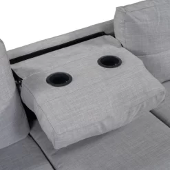 108" Reversible L-Shape Sectional Sofa Couch With Storage Ottoman-ModernLuxe 22 108" Reversible L-Shape Sectional Sofa Couch With Storage Ottoman-ModernLuxe -HOMCOM Store GUEST ba53c167 bc52 4b9c 94dc 90e0e951d92a