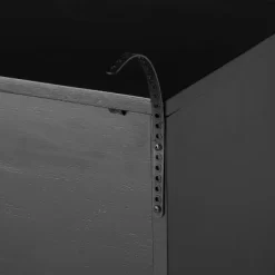 Wood & Cane Console Table With Pull-Down Drawers - Hearth & Hand™ With Magnolia -HOMCOM Store GUEST bb60e123 1578 42fb 9527 df1614f3a0b3