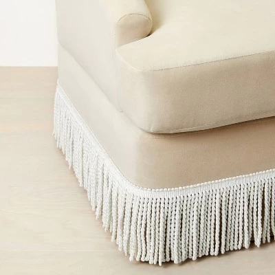 Alberhill Velvet Accent Chair With Fringe - Opalhouse™ Designed With Jungalow™ 5 Alberhill Velvet Accent Chair With Fringe - Opalhouse™ Designed With Jungalow™ - Image 5