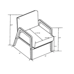 Upholstered Wood Framed Accent Arm Chair - Hearth & Hand™ With Magnolia 17 Upholstered Wood Framed Accent Arm Chair - Hearth & Hand™ With Magnolia -HOMCOM Store GUEST c03e3009 dba3 4cc5 b876 4cc51b19cd37