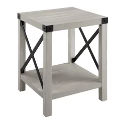 Sophie Rustic Industrial X Frame Side Table - Saracina Home 26 Sophie Rustic Industrial X Frame Side Table - Saracina Home -HOMCOM Store GUEST c1125711 7889 4b84 9fa5 0ca14c668343