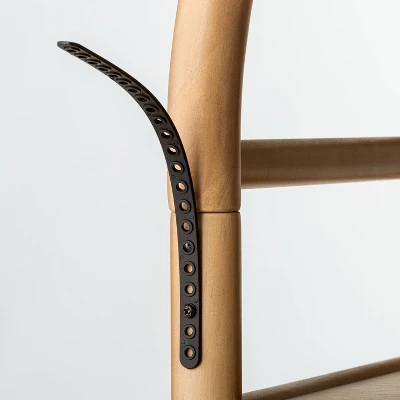 72" Holladay Curved Wooden Bookcase - Threshold™ Designed With Studio McGee 7 72" Holladay Curved Wooden Bookcase - Threshold™ Designed With Studio McGee - Image 7