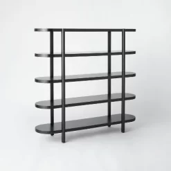 57" Portola Hills 5 Shelf Horizontal Bookcase - Threshold™ Designed With Studio McGee 21 57" Portola Hills 5 Shelf Horizontal Bookcase - Threshold™ Designed With Studio McGee -HOMCOM Store GUEST c3e902ad 7687 483a a885 6a70b1341eb1