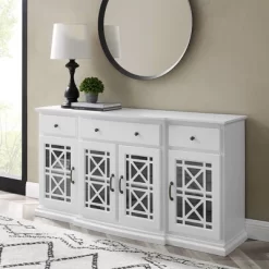Selma Transitional 3 Tiered Ornate Fretwork Door Sideboard - Saracina Home 13 Selma Transitional 3 Tiered Ornate Fretwork Door Sideboard - Saracina Home -HOMCOM Store GUEST cdf6c707 00c3 48fa a445 4ef1444609de