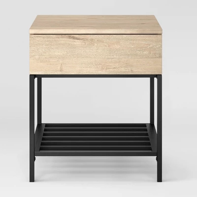 Loring End Table With Charging Station - Threshold™ 2 Loring End Table With Charging Station - Threshold™ - Image 2