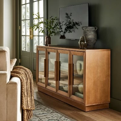 68" Kennington 4 Door Media Stand - Threshold™ Designed With Studio McGee 1 68" Kennington 4 Door Media Stand - Threshold™ Designed With Studio McGee