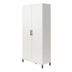 36" Vario 2 Door Wide Storage Cabinet White - Room & Joy -HOMCOM Store GUEST cfc7c140 2f55 4ced 8d8f f2c39bd15278