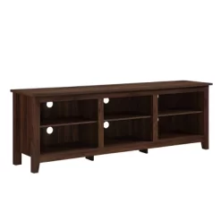 Transitional 6 Cubby Wood Open Storage Wood TV Stand For TVs Up To 80"- Saracina Home 22 Transitional 6 Cubby Wood Open Storage Wood TV Stand For TVs Up To 80"- Saracina Home -HOMCOM Store GUEST d09d53fd 86be 4590 8f8d 330fc60b11ce