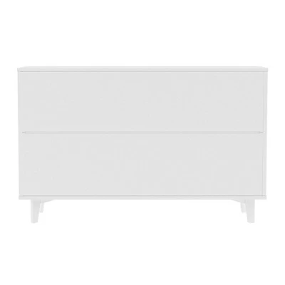 Mid-Century Modern Groove Wood 6 Drawer Dresser - Saracina Home 8 Mid-Century Modern Groove Wood 6 Drawer Dresser - Saracina Home - Image 8