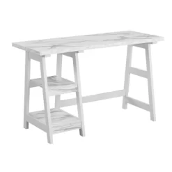 Designs2Go Trestle Desk With Shelves - Breighton Home 33 Designs2Go Trestle Desk With Shelves - Breighton Home -HOMCOM Store GUEST d501b696 da52 4e76 855b fce373e8d2ae