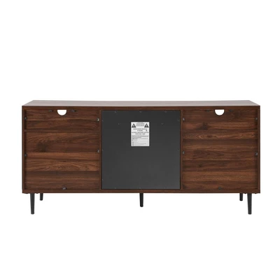 Ronan Modern Storage With Electric Fireplace TV Stand For TVs Up To 65" - Saracina Home 4 Ronan Modern Storage With Electric Fireplace TV Stand For TVs Up To 65" - Saracina Home - Image 4