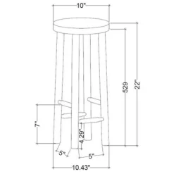 Shaker Drink Side Table - Hearth & Hand™ With Magnolia -HOMCOM Store GUEST d6483bd4 90fe 41ed b437 704e9c9fba60
