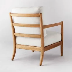 Park Valley Ladder Back Wood Arm Accent Chair - Threshold™ Designed With Studio McGee 10 Park Valley Ladder Back Wood Arm Accent Chair - Threshold™ Designed With Studio McGee -HOMCOM Store GUEST d6505995 7f04 4a56 a480 df3af812b74c