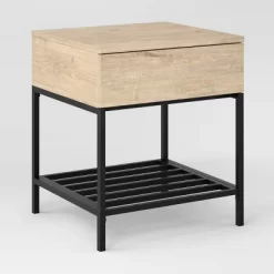 Loring End Table With Charging Station - Threshold™ 13 Loring End Table With Charging Station - Threshold™ -HOMCOM Store GUEST d8b9567b a4cd 4bda 98a6 31c5f7bf53fc
