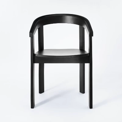 Terra Solid Wood Curved Back Dining Chair - Threshold™ Designed With Studio McGee 2 Terra Solid Wood Curved Back Dining Chair - Threshold™ Designed With Studio McGee - Image 2