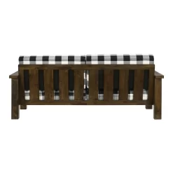 Jovie Gingham Rustic Sofa - HOMES: Inside + Out -HOMCOM Store GUEST db3b0bf1 8ea5 41cd bcf7 b2cad4b9286b