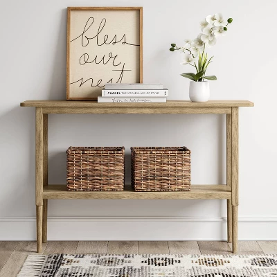 Gretna Narrow Console Table Natural - Threshold™ 2 Gretna Narrow Console Table Natural - Threshold™ - Image 2