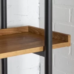 68" 5 Tray Shelf Urban Pipe X Back Bookshelf - Saracina Home 13 68" 5 Tray Shelf Urban Pipe X Back Bookshelf - Saracina Home -HOMCOM Store GUEST dc48e521 6f15 4188 bc6b c363538622f2